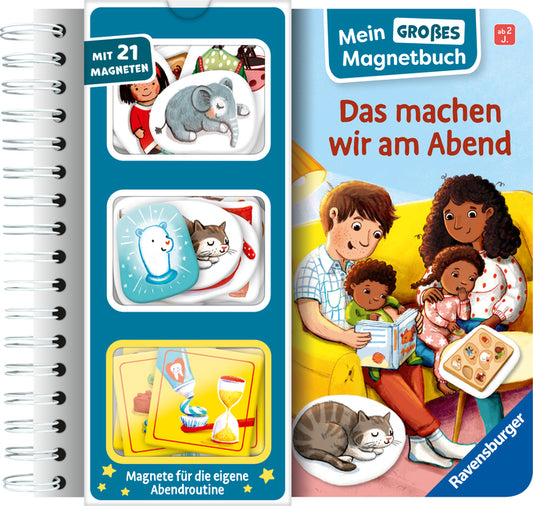 Mein großes Magnetbuch - Das machen wir am Abend (Aurelia Streck)