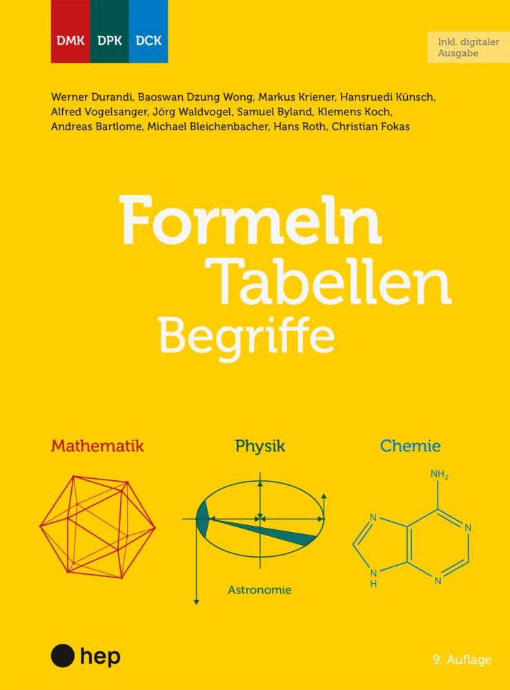 Formeln, Tabellen, Begriffe (Print inkl. E-Book Edubase) (Werner Durandi)