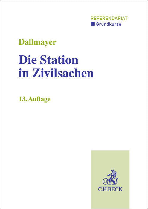 Die Station in Zivilsachen (Tobias Dallmayer)