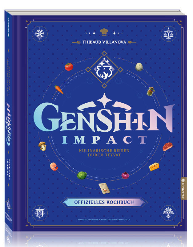 Genshin Impact: Das offizielle Kochbuch - Kulinarische Reisen durch Teyvat (Nicolas Lobbestael)