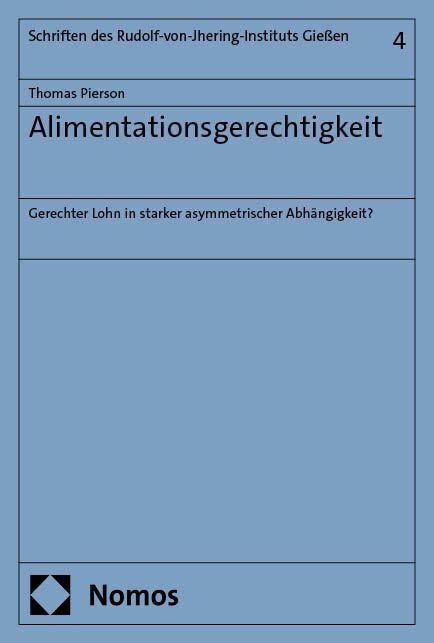 Alimentationsgerechtigkeit (Thomas Pierson)