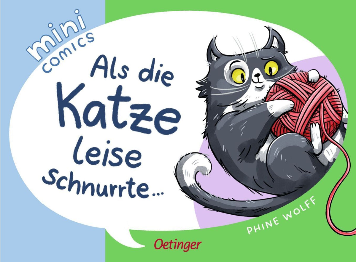 Mini Comics. Als die Katze leise schnurrte ... (Phine Wolff)