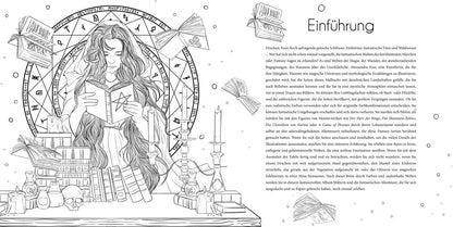 Fantastische Welten  (Ausmalbuch zur kreativen Stressbewältigung)