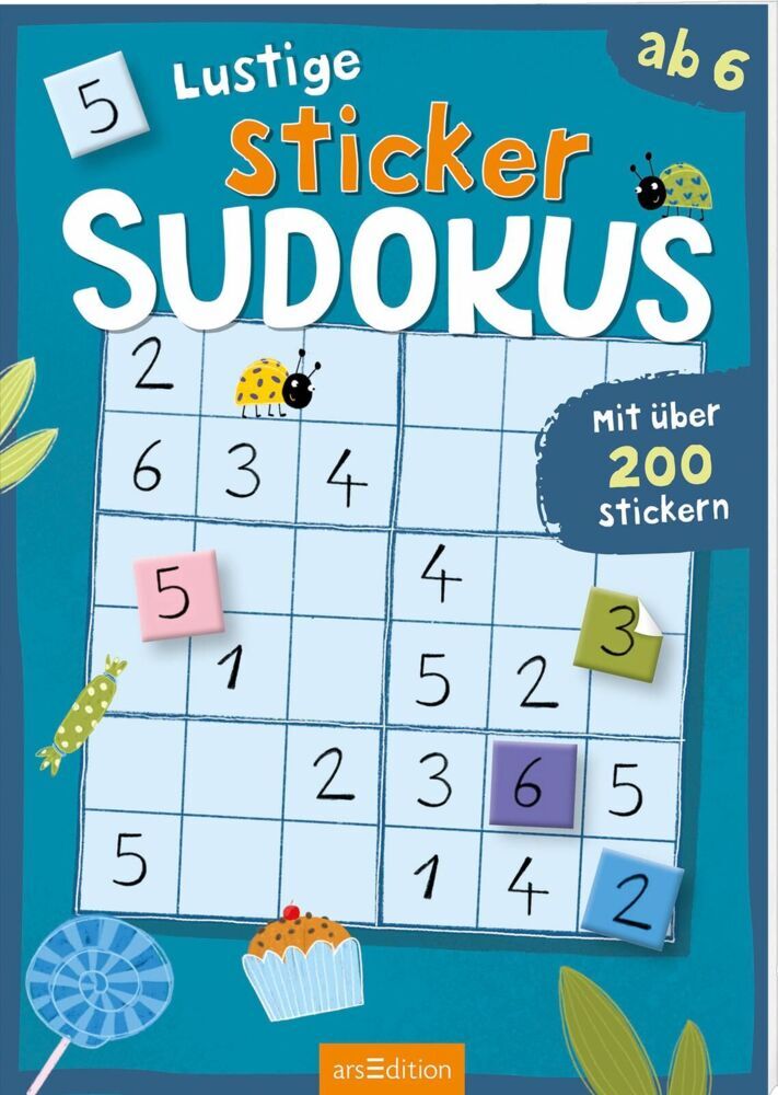 Lustige Sticker-Sudokus - Zahlen