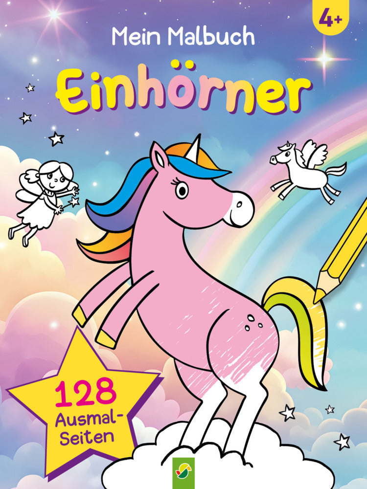 Mein Malbuch Einhörner (Schwager & Steinlein Verlag)