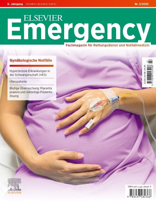 ELSEVIER Emergency.  Gynäkologische Notfälle. 3/2025: Fachmagazin für Rettungsdienst und Notfallmedizin (Frank Flake)
