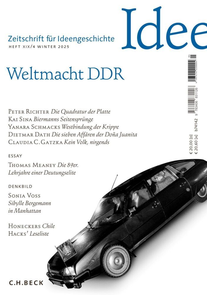 Zeitschrift für Ideengeschichte Heft XIX/4 Winter 2025 (Christian Neumeier)