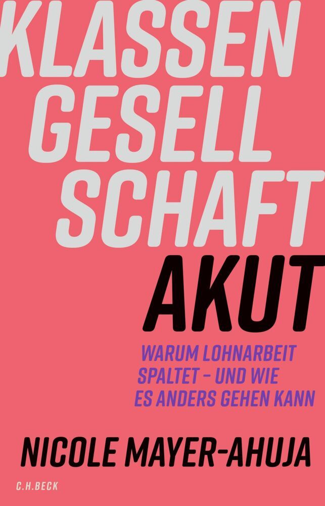 Klassengesellschaft akut (Nicole Mayer-Ahuja)