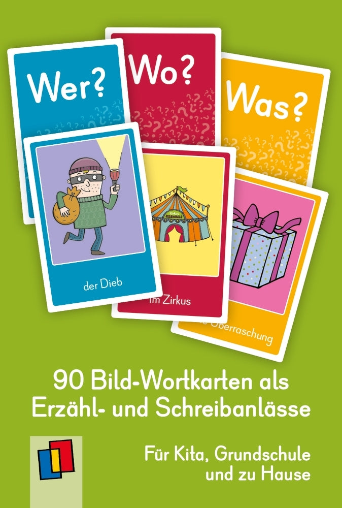 Wer? Wo? Was?  90 Bild-Wortkarten als Erzähl- und Schreibanlässe (Redaktionsteam Verlag An Der Ruhr)
