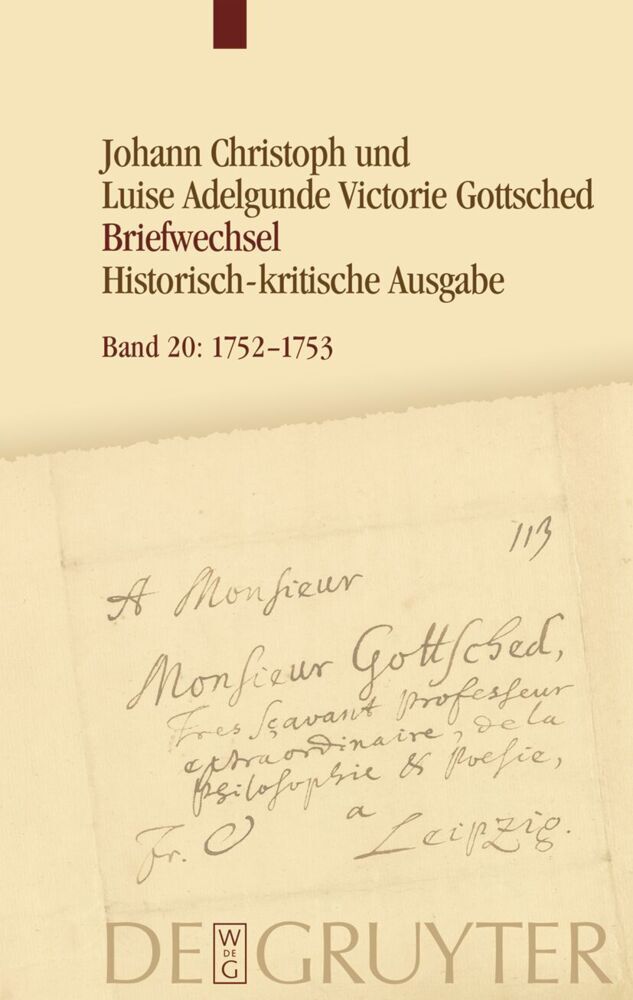 November 1752 - März 1753 (Caroline Köhler)