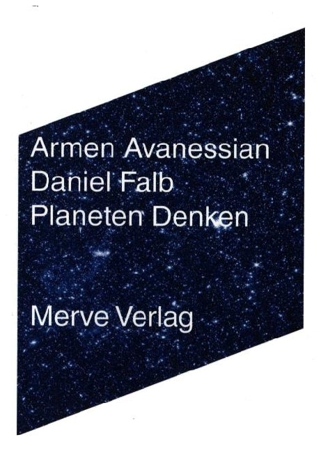 Planeten Denken (Armen Avanessian)