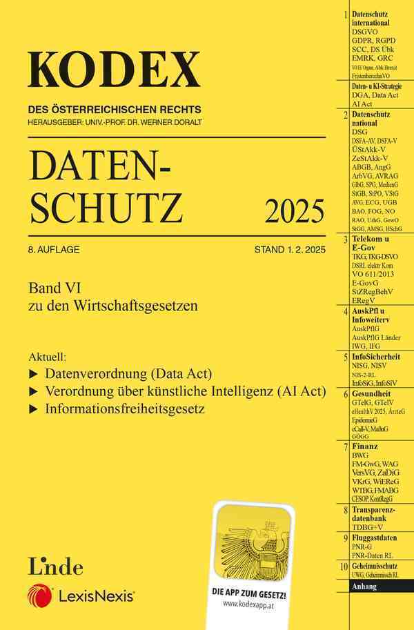 KODEX Datenschutz 2025 (Michael Pachinger)