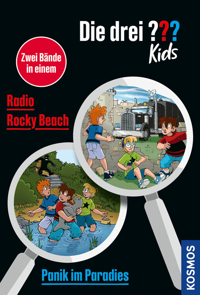 Die drei ??? Kids, Panik im Paradies / Radio Rocky Beach (Doppelband) (Ulf Blanck)