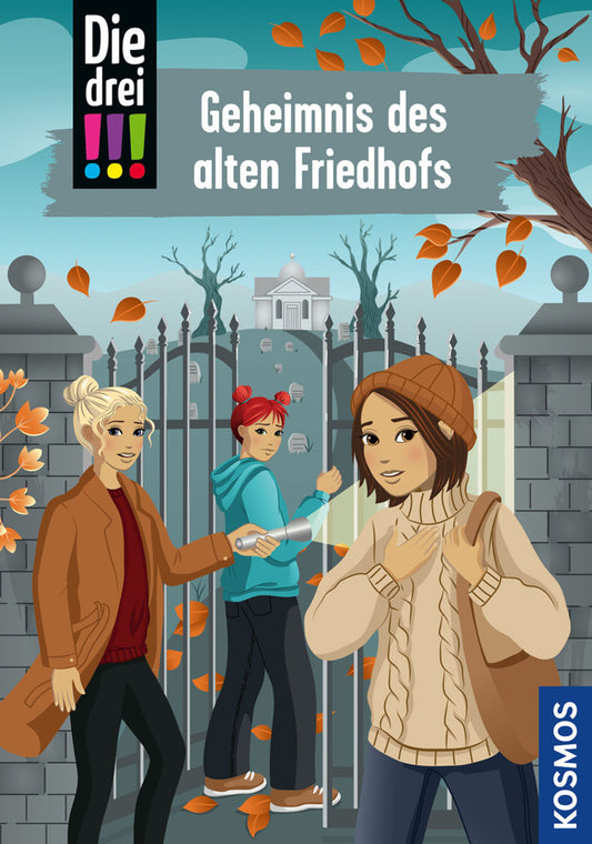 Die drei !!!, 116, Geheimnis des alten Friedhofs (Kirsten Vogel)