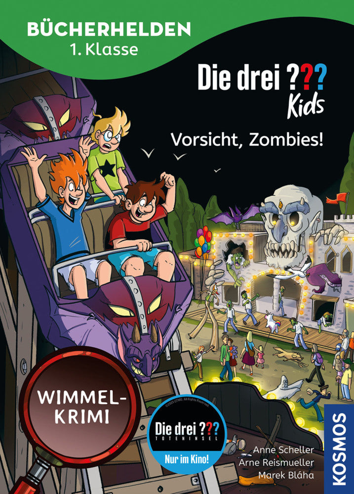 Die drei ??? Kids, Bücherhelden 1. Klasse, Vorsicht, Zombies! (Anne Scheller)