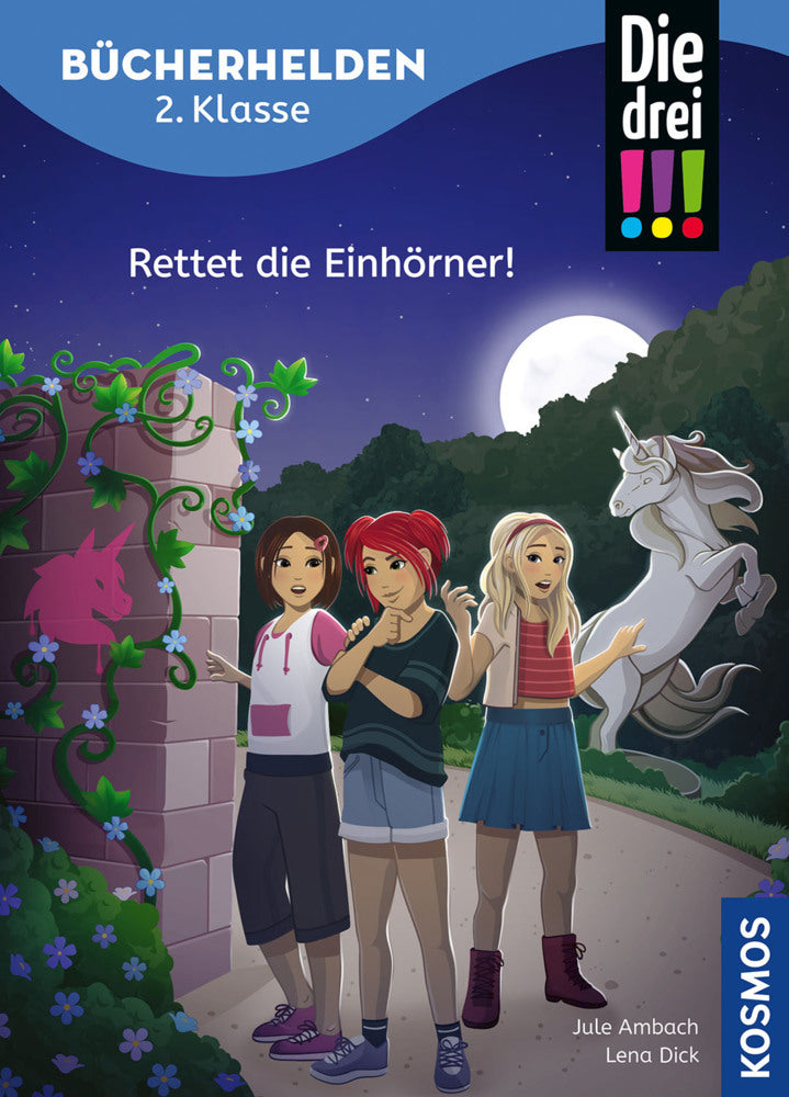 Die drei !!!, Bücherhelden 2. Klasse, Rettet die Einhörner! (Jule Ambach)