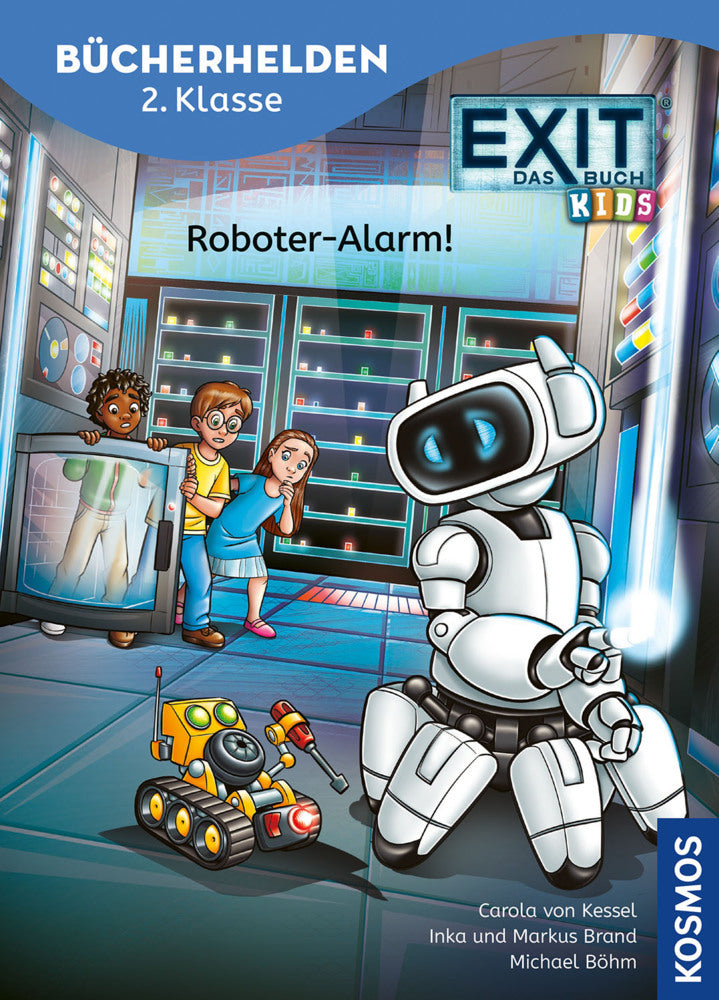 EXIT® - Das Buch, Bücherhelden 2. Klasse, Roboter-Alarm! (Inka Brand)