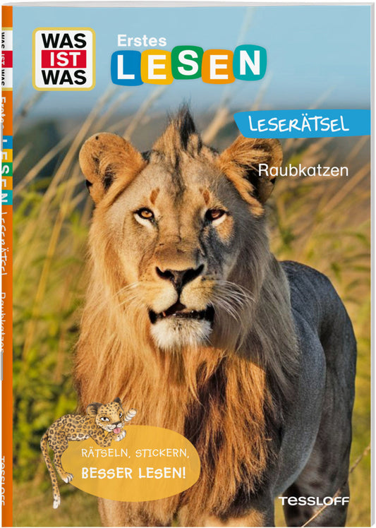 WAS IST WAS Erstes Lesen Leserätsel. Raubkatzen (Waltraud Grill)