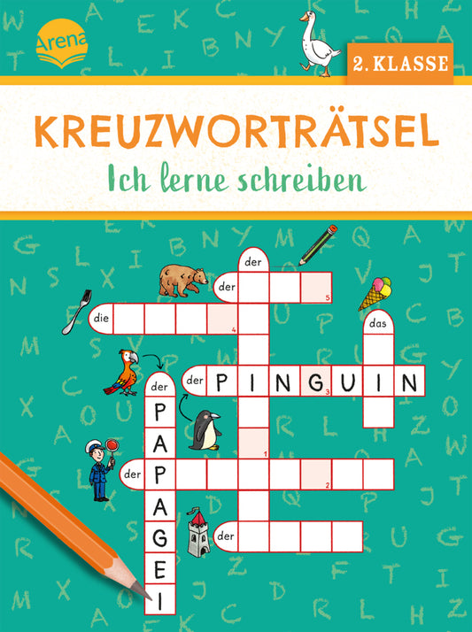 Kreuzworträtsel. Ich lerne schreiben (2. Klasse) (Helen Seeberg)