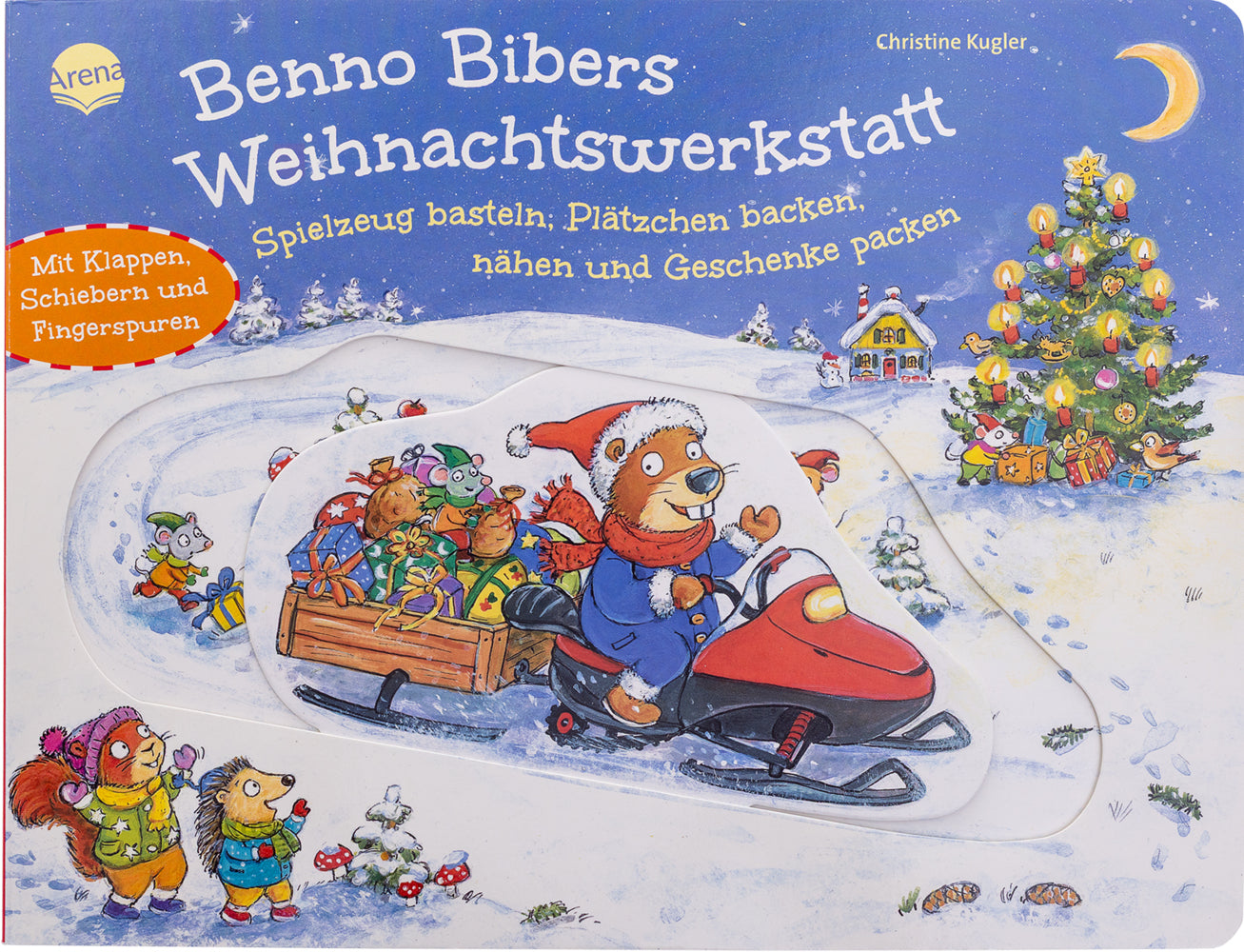 Benno Bibers Weihnachtswerkstatt. Spielzeug basteln, Plätzchen backen, nähen und Geschenke packen (Christine Kugler)