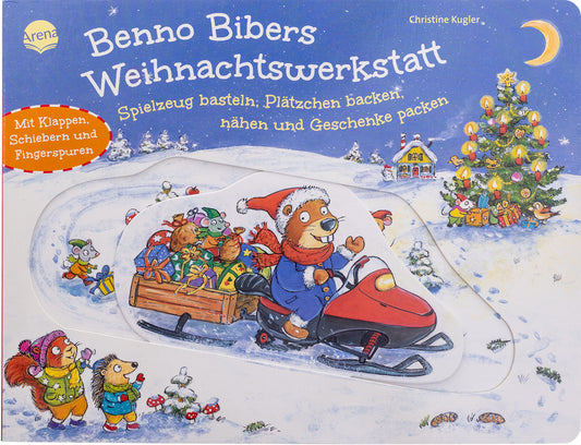 Benno Bibers Weihnachtswerkstatt. Spielzeug basteln, Plätzchen backen, nähen und Geschenke packen (Christine Kugler)