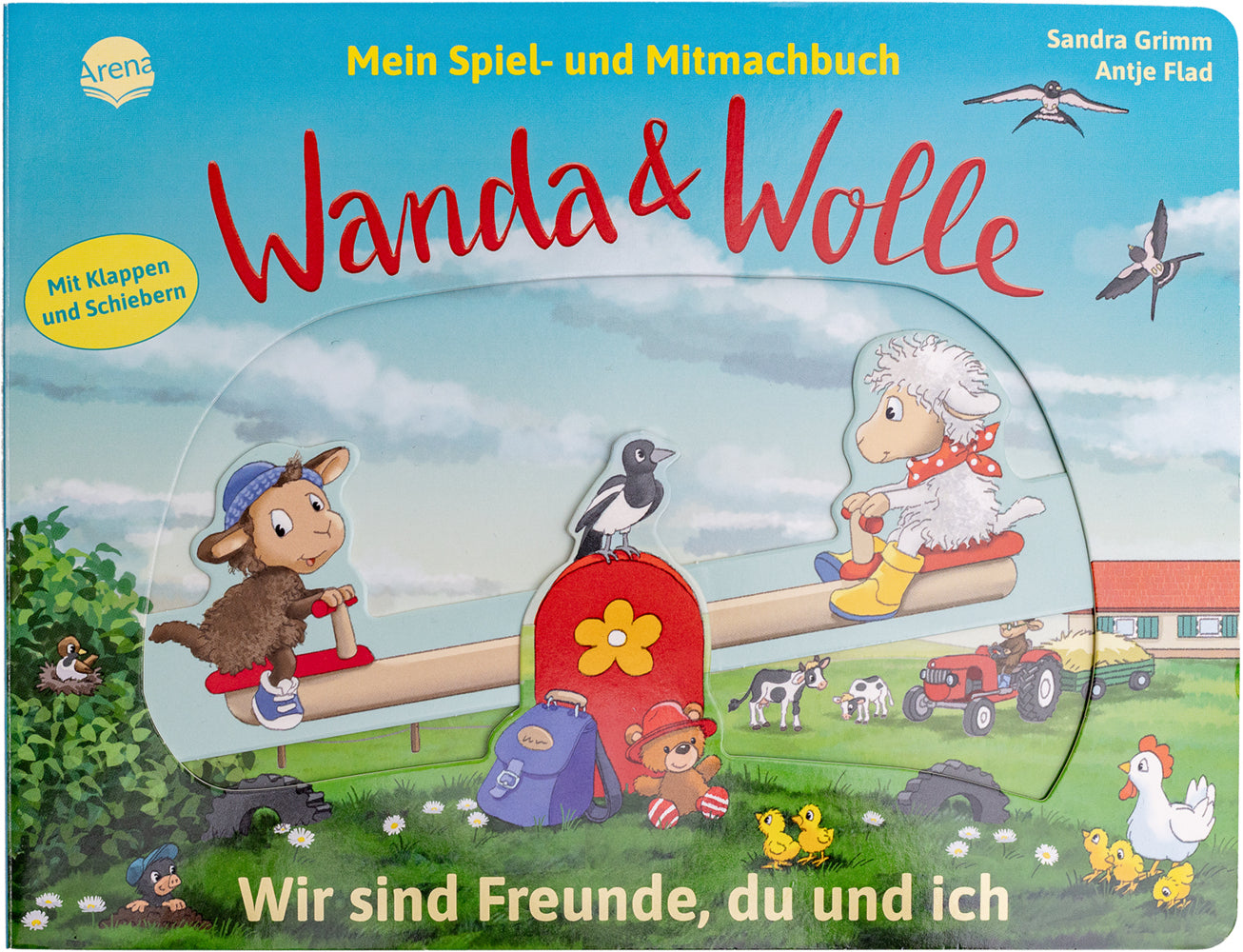 Mein Spiel- und Mitmachbuch - Wanda und Wolle. Wir sind Freunde, du und ich (Sandra Grimm)