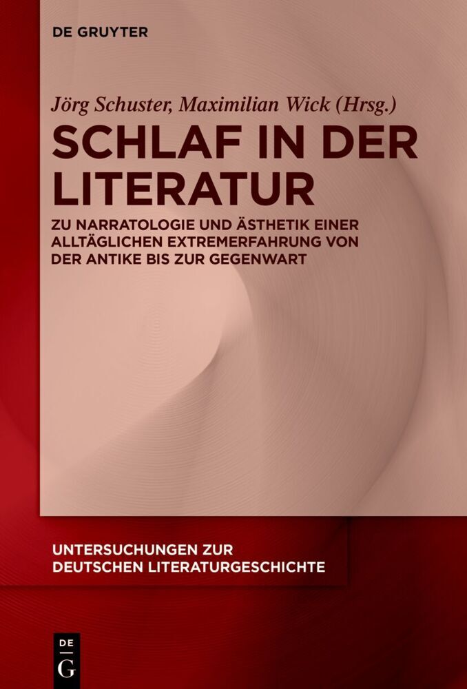 Schlaf in der Literatur (Jörg Schuster)