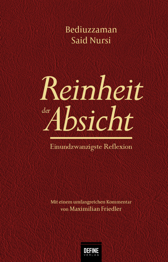 Reinheit der Absicht (Said Nursi)