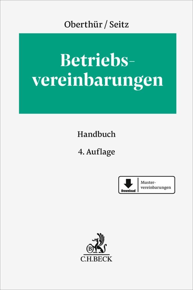 Betriebsvereinbarungen (Nathalie Oberthür)