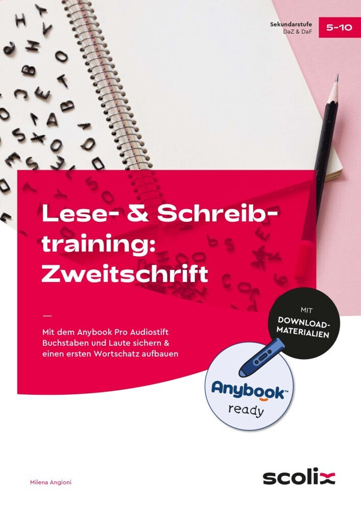 Lese- & Schreibtraining: Zweitschrift - Anybook (Milena Angioni)