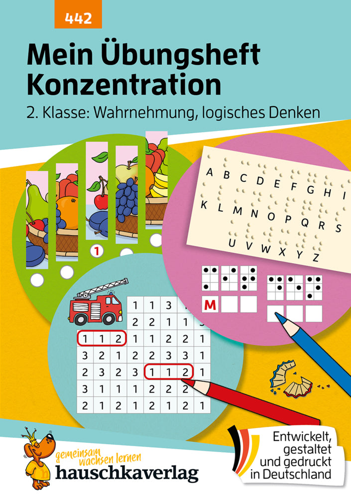 Mein Übungsheft Konzentration 2. Klasse - Wahrnehmung, logisches Denken (Agnes Spiecker)