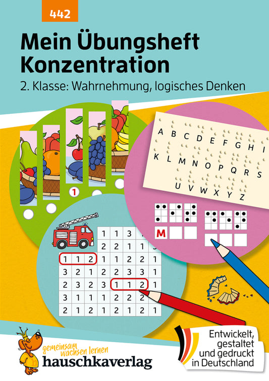 Mein Übungsheft Konzentration 2. Klasse - Wahrnehmung, logisches Denken (Agnes Spiecker)