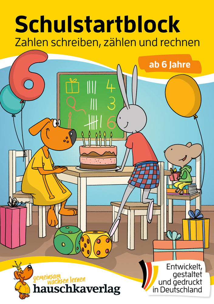 Schulstart-Block ab 6 Jahre - Zahlen schreiben, zählen und rechnen (Ulrike Maier)