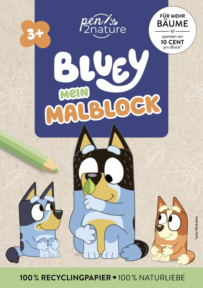 Bluey Mein Malblock (Pen2Nature)