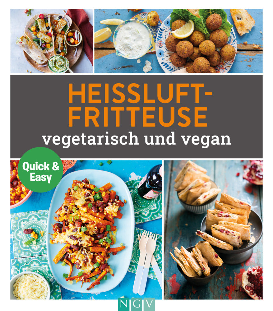 Heißluftfritteuse vegetetarisch und vegan