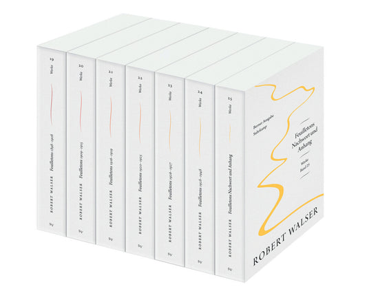 Werke. Berner Ausgabe, 7 Teile (Robert Walser)