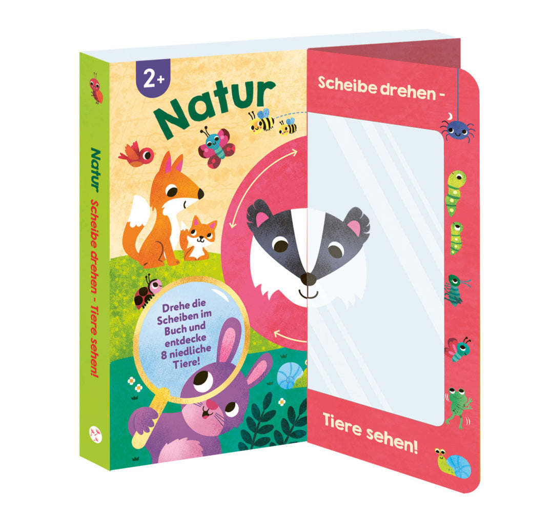 Scheibe drehen - Tiere sehen! Natur (Lily Holland)