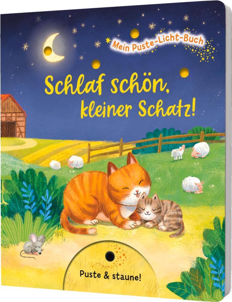 Mein Puste-Licht-Buch: Schlaf schön, kleiner Schatz! (Madlen Ottenschläger)