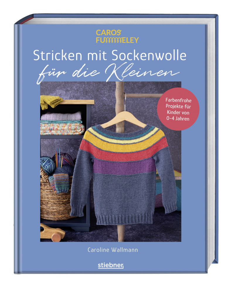 Stricken mit Sockenwolle für die Kleinen (Caroline Wallmann)