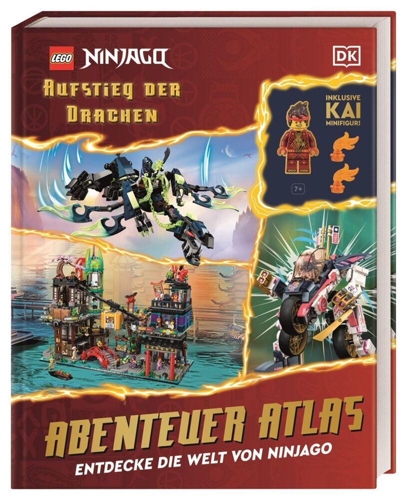 LEGO® NINJAGO® Aufstieg der Drachen Abenteuer Atlas (Simon Hugo)