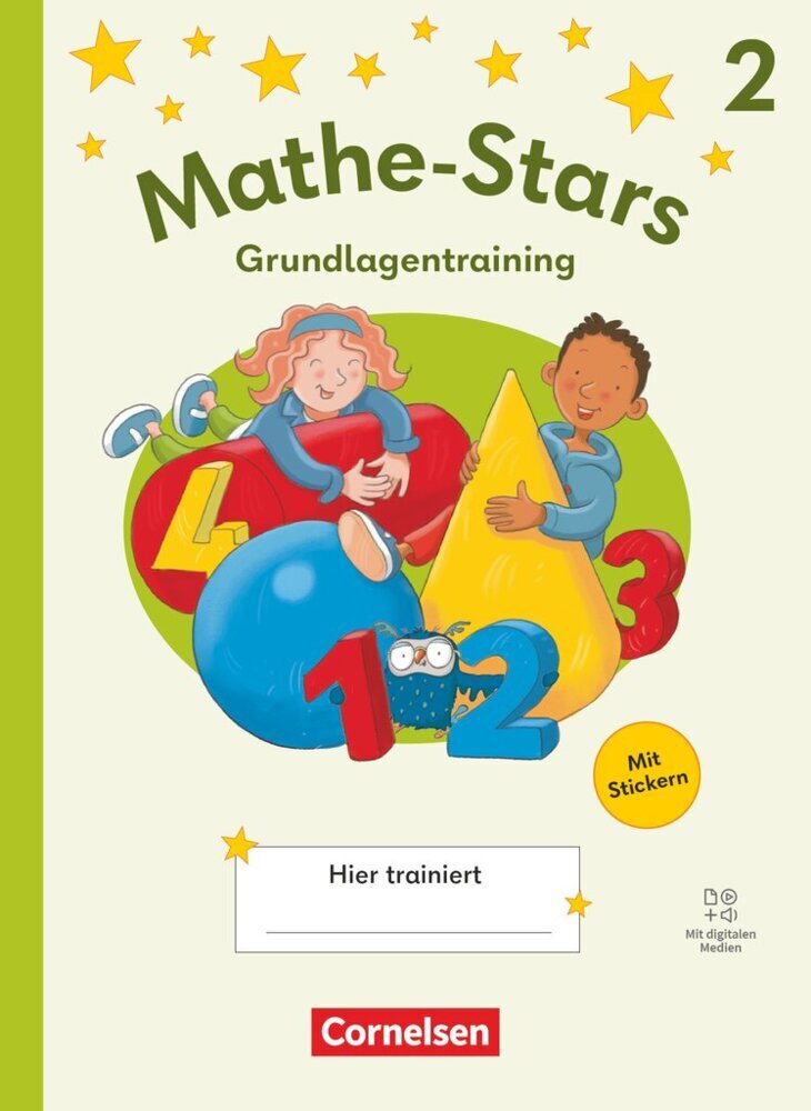 Mathe-Stars - Grundlagentraining Ausgabe ab 2025 - 2. Schuljahr (Petra Ihn-Huber)