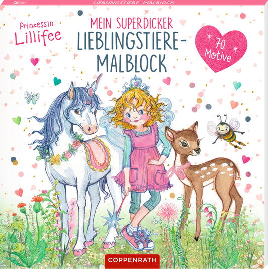 Mein superdicker Lieblingstiere-Malblock
