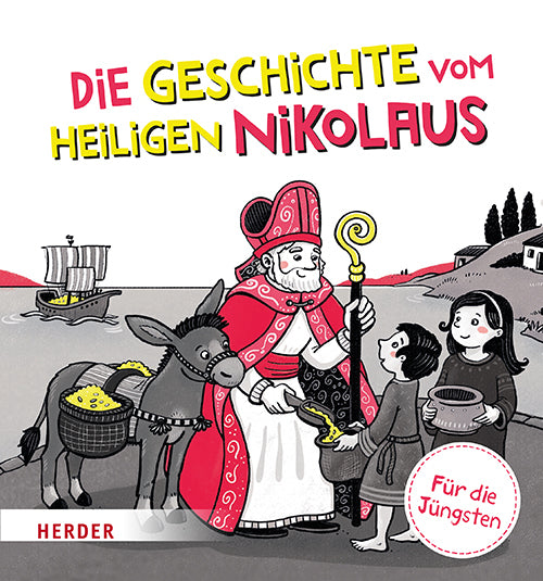 Die Geschichte vom heiligen Nikolaus Kontrastbuch (Pappbilderbuch) (Julia Kottal)