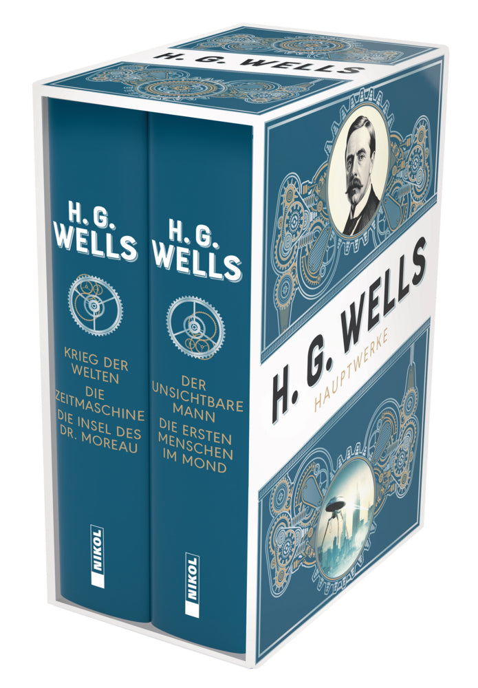H.G. Wells: 2 Bände im Schuber (H.G Wells)