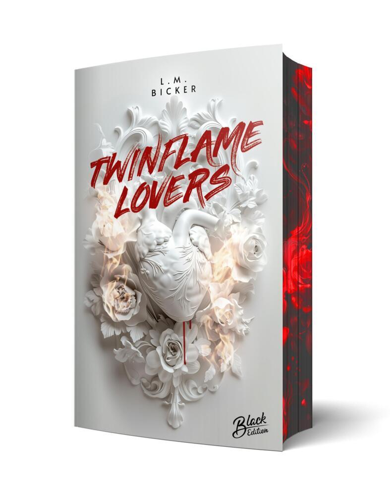 Twinflame Lovers | Aufwendig gestaltete Ausgabe mit Farbschnitt - das integrierte Page Overlay ist limitiert nur in der ersten Auflage enthalten (L. M. Bicker)