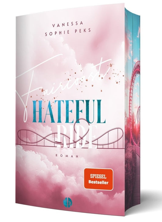 Faircoast: Hateful Ride | Aufwendig gestaltete Ausgabe mit Farbschnitt - das integrierte Page Overlay ist limitiert nur in der ersten Auflage enthalten (Vanessa-Sophie Peks)