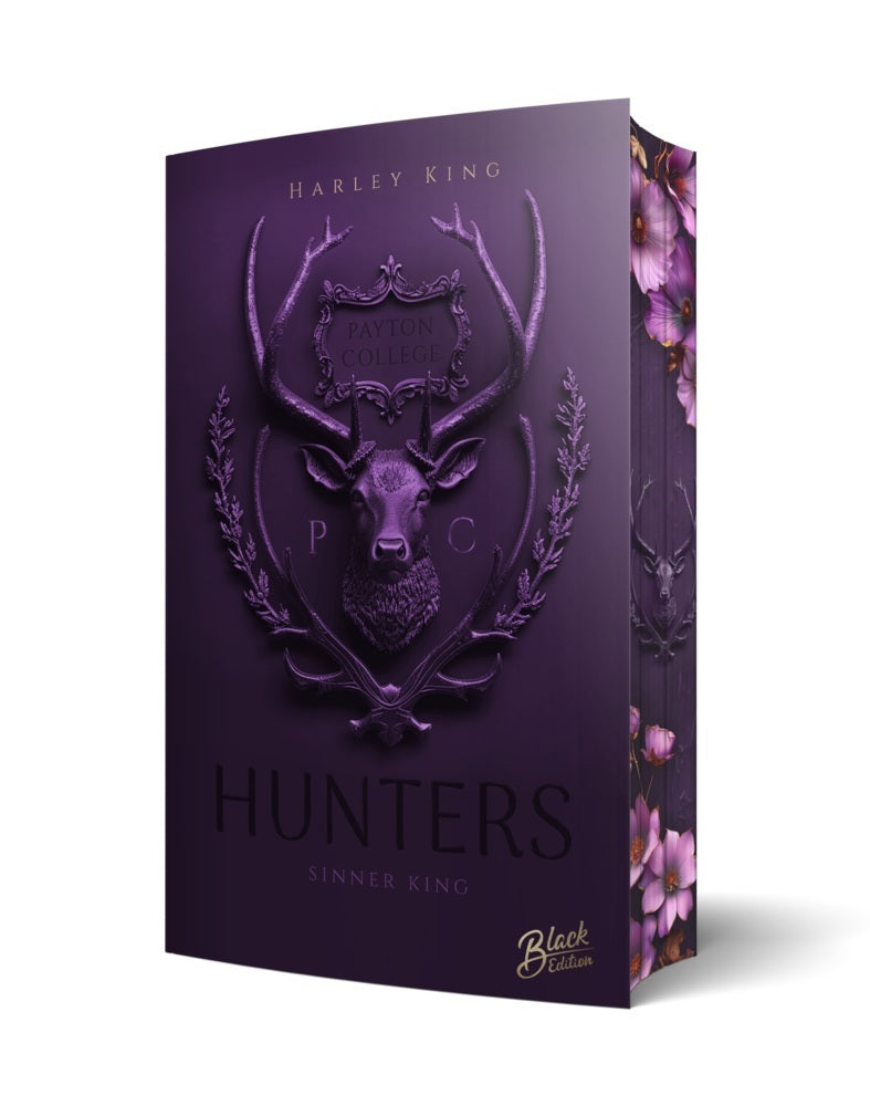 Hunters: Sinner King | Aufwendig gestaltete Ausgabe mit Farbschnitt - das integrierte Page Overlay ist limitiert nur in der ersten Auflage enthalten (Harley King)