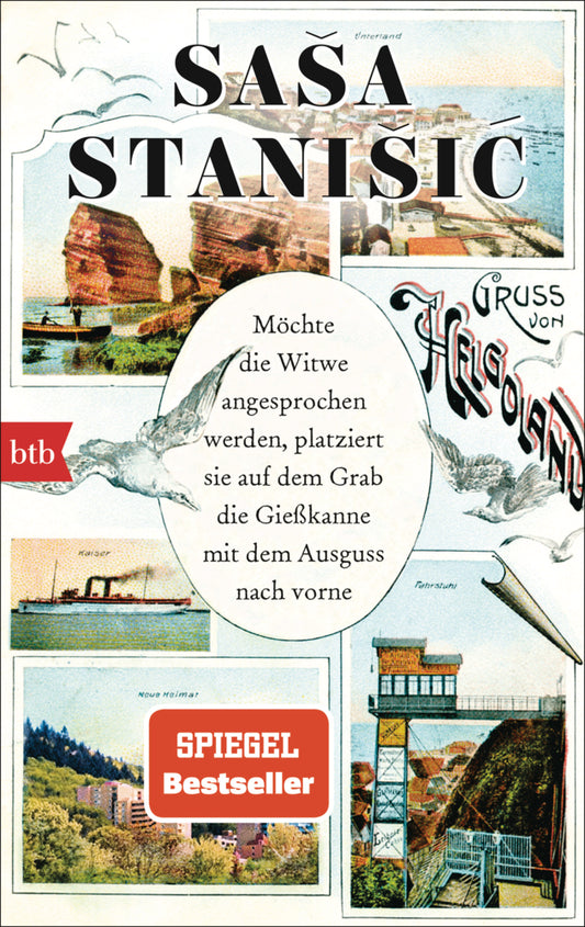 Möchte die Witwe angesprochen werden, platziert sie auf dem Grab die Gießkanne mit dem Ausguss nach vorne (Sasa Stanisic)
