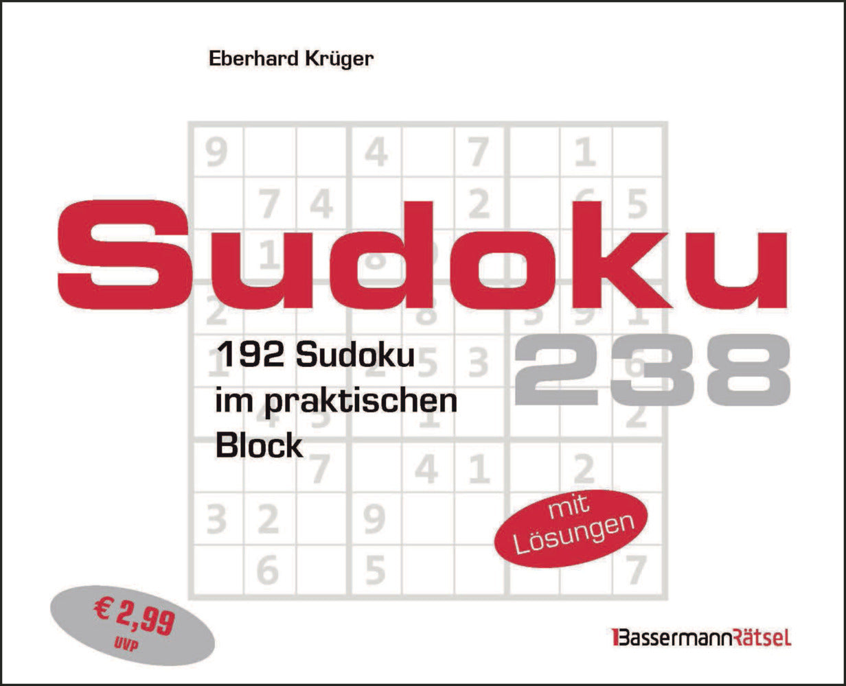 Sudokublock 238 (Eberhard Krüger)