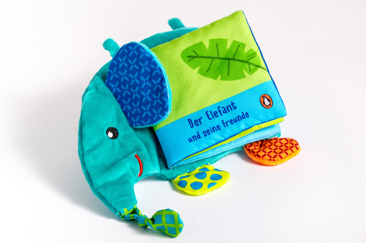 Mein Kuschel-Knisterbuch - Der Elefant und seine Freunde - (Francesca Ferri)